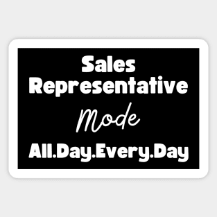 Sales Rep Sticker